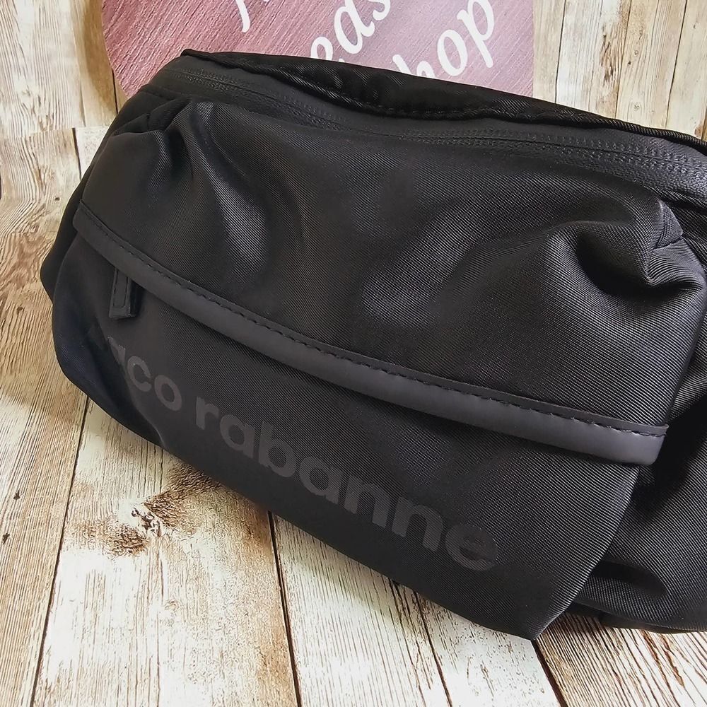 Paco Rabanne black belt bag - Picture 3 of 8